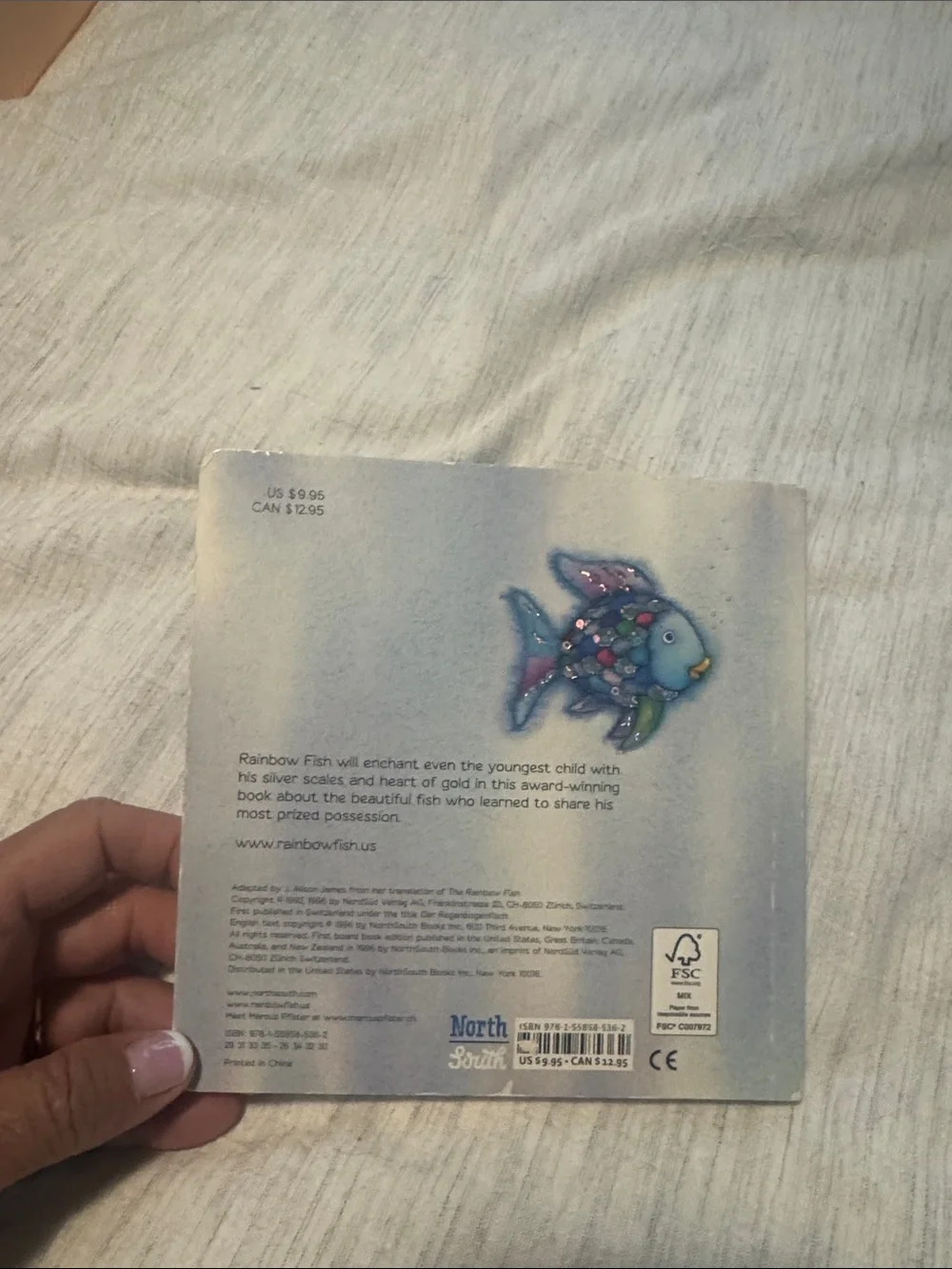 The Rainbow Fish - Blue Kids Board Book